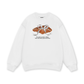 Sweet Pastry Silver Bow  Sweater