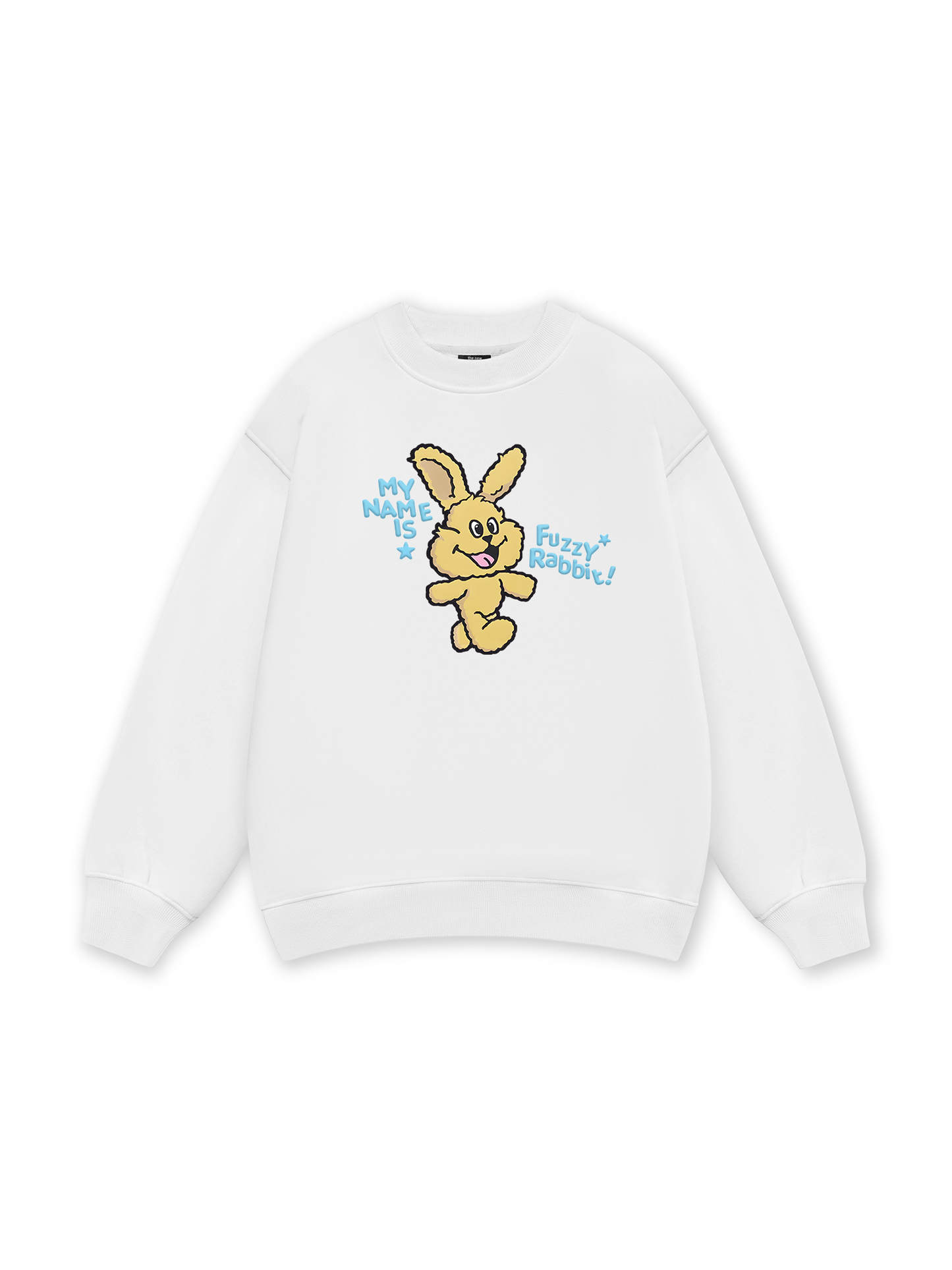 My Name Is Fuzzy Rabbit Sweater