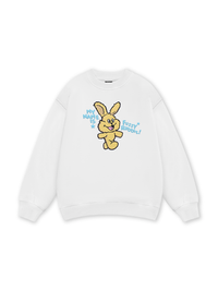 My Name Is Fuzzy Rabbit Sweater