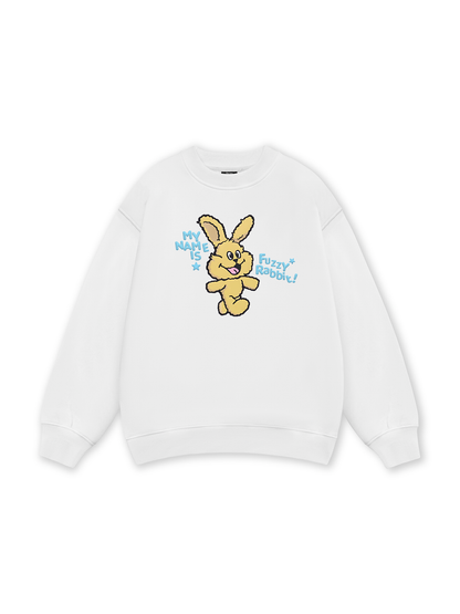 My Name Is Fuzzy Rabbit Sweater
