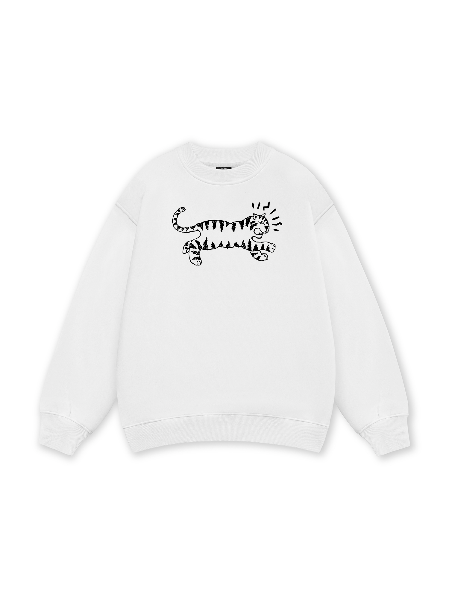 Tiger Sketch Sweater