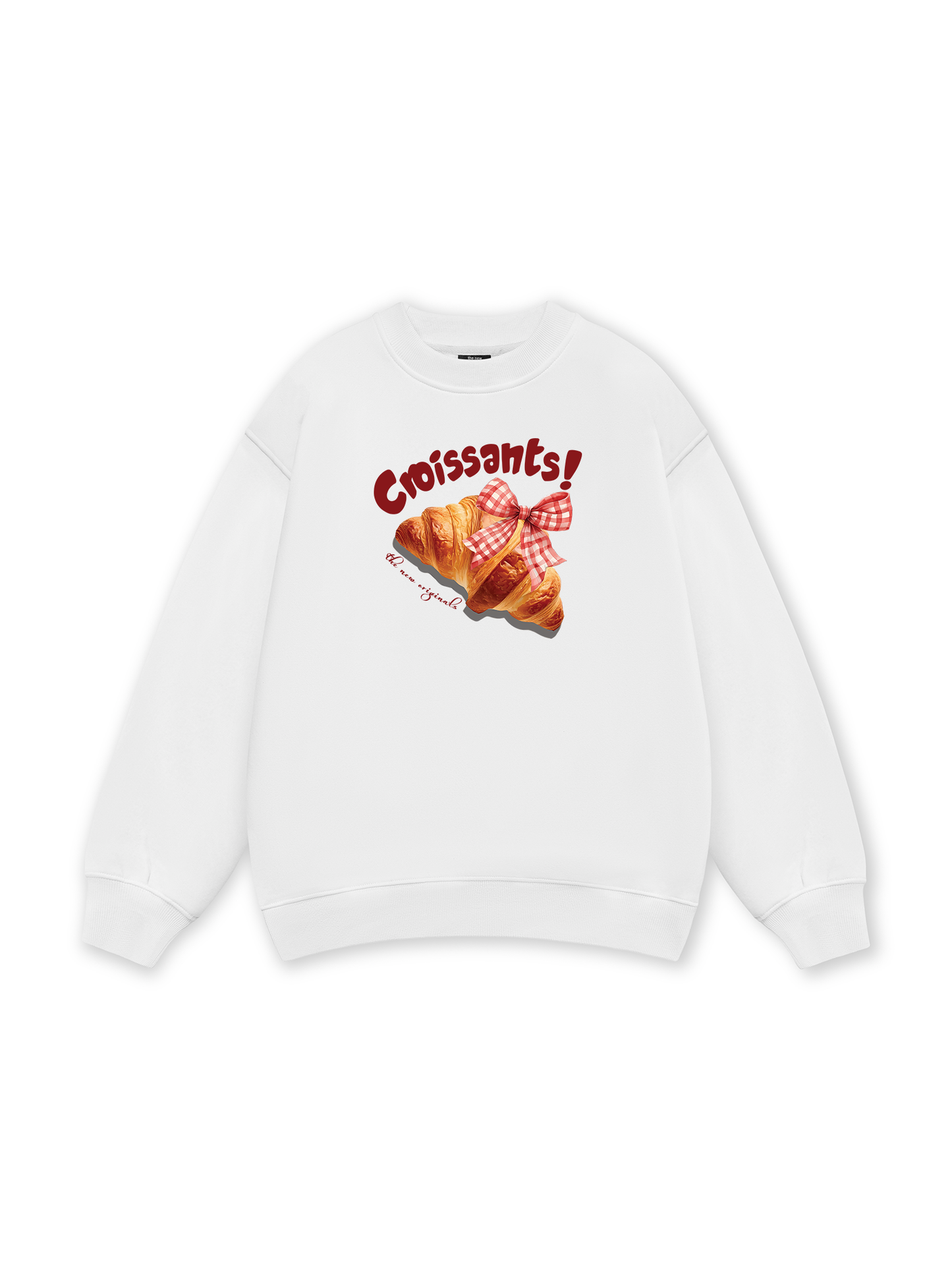 Sweet Pastry Red Bơ Croissant Sweater