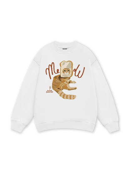 Toast Face Cat Sweater