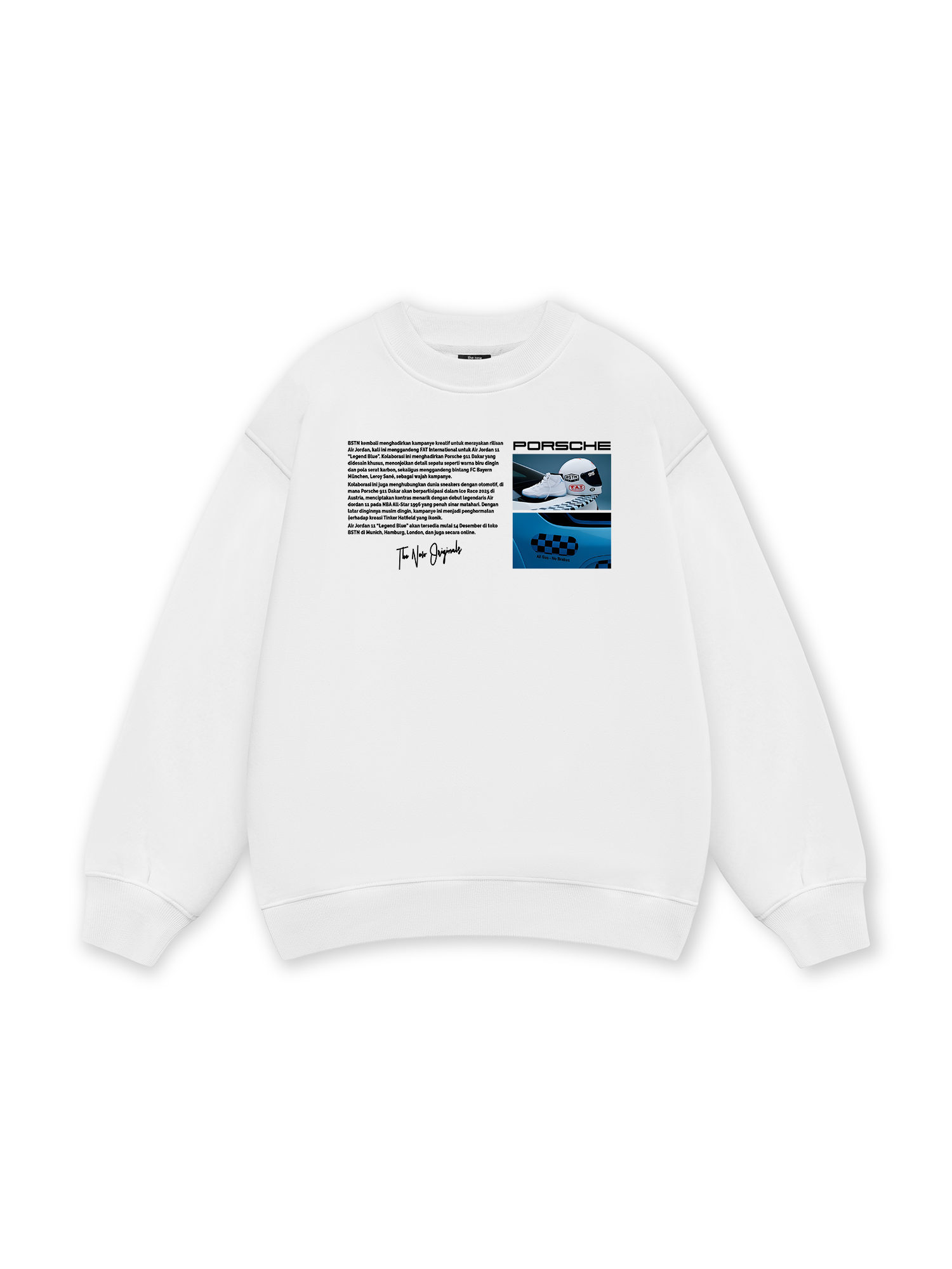 CAR Porsche 911 Blue Legend Sweater