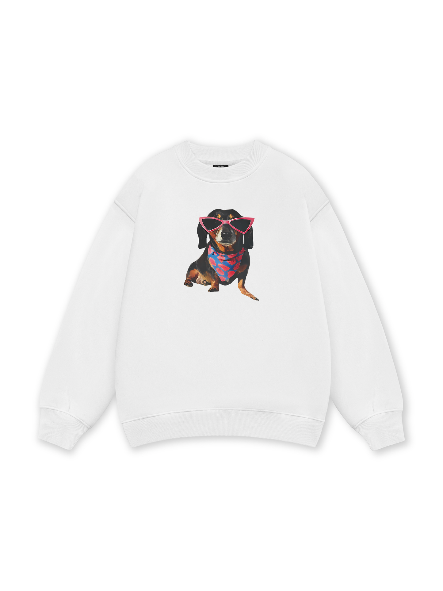 Animal Pink Glasses Sweater