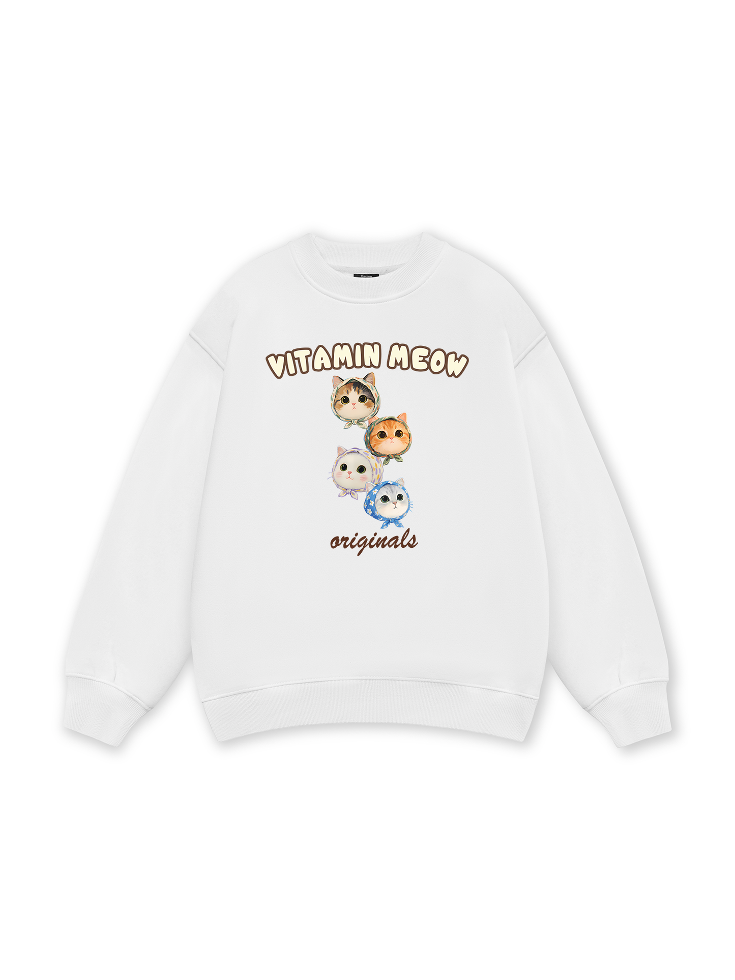 Four Cat Vitamin Meow Sweater