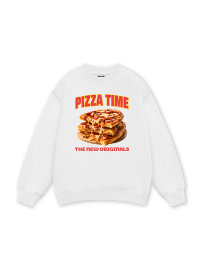 Foody Pizza Time Sweater
