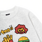 Sweet Pastry Burger Fry Sweater