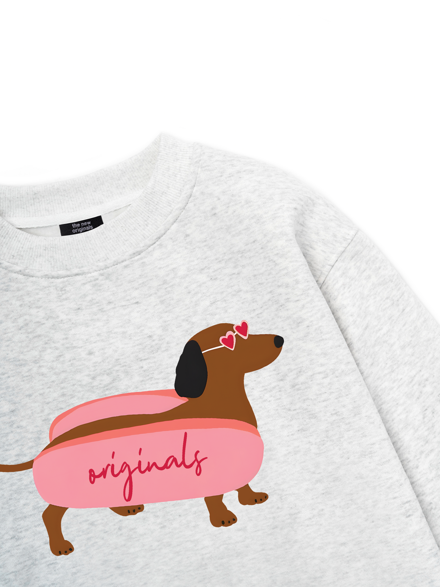 Pink Dachshund Sweater