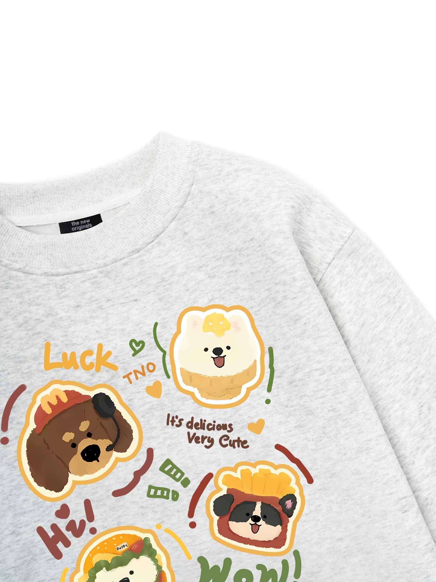 Sweet Pastry Cute Humburger Sweater