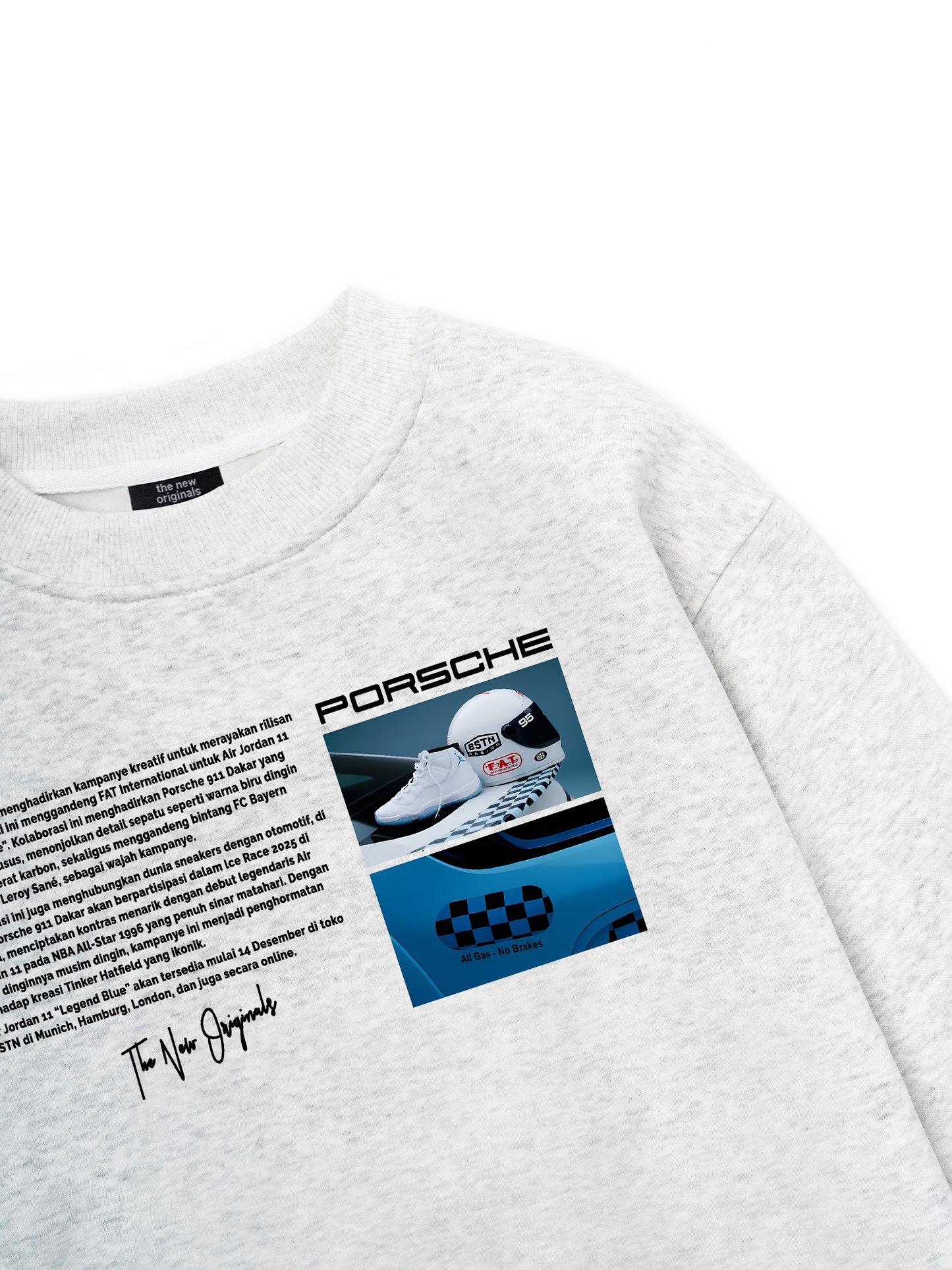 CAR Porsche 911 Blue Legend Sweater