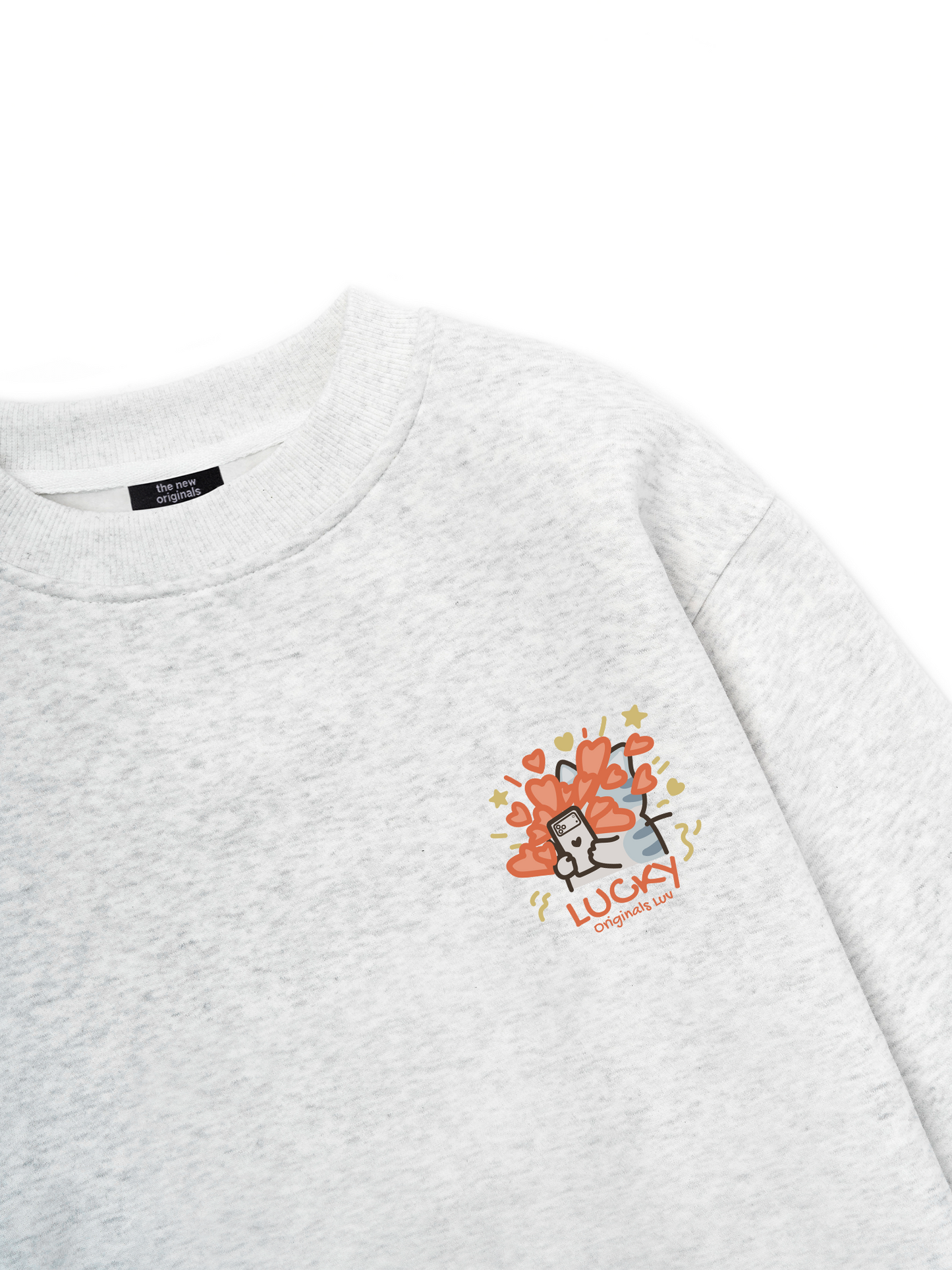 Lucky Luv Cat Couple Sweater