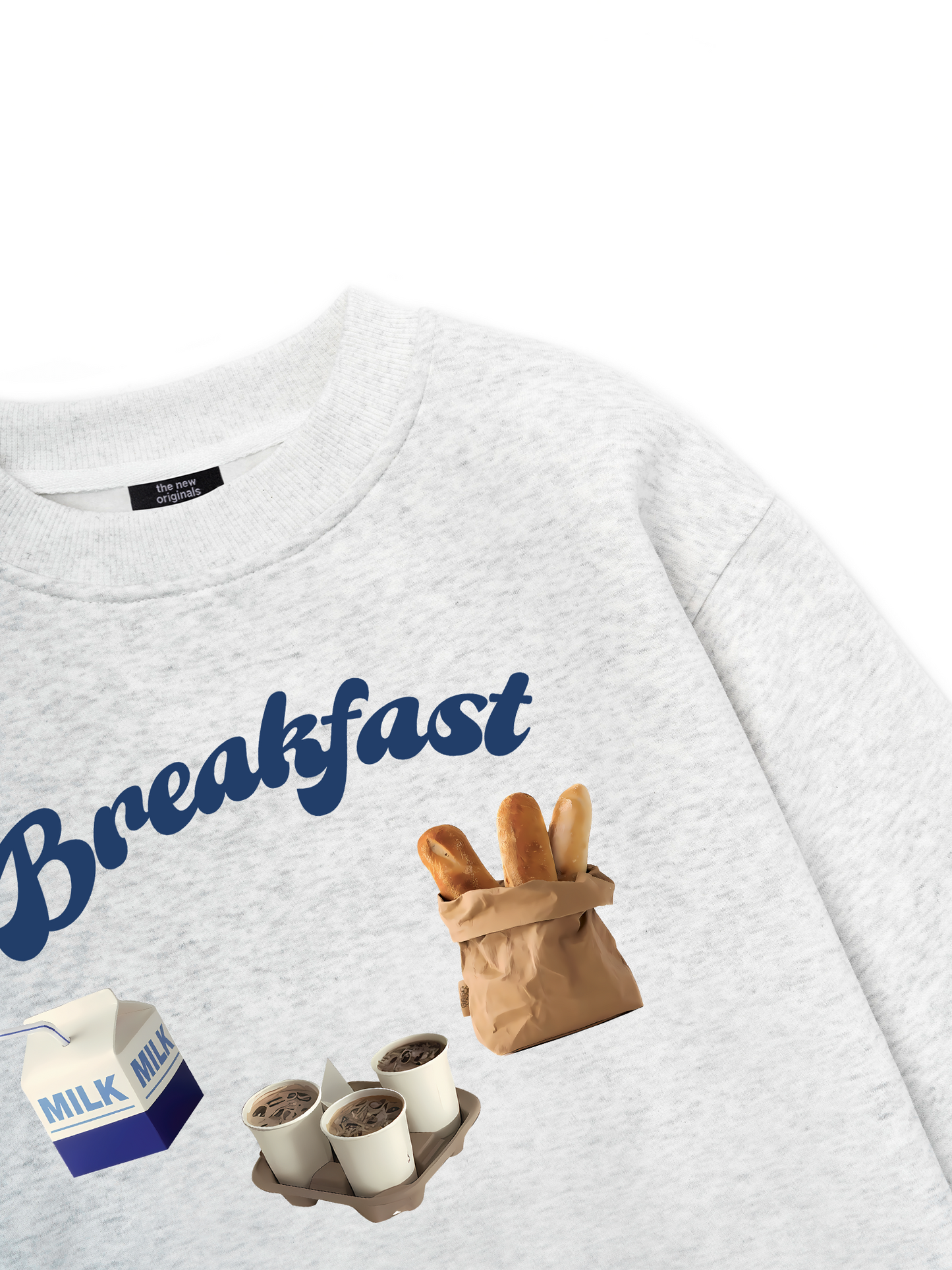 Sweet Pastry Milk And Bread  Sweater