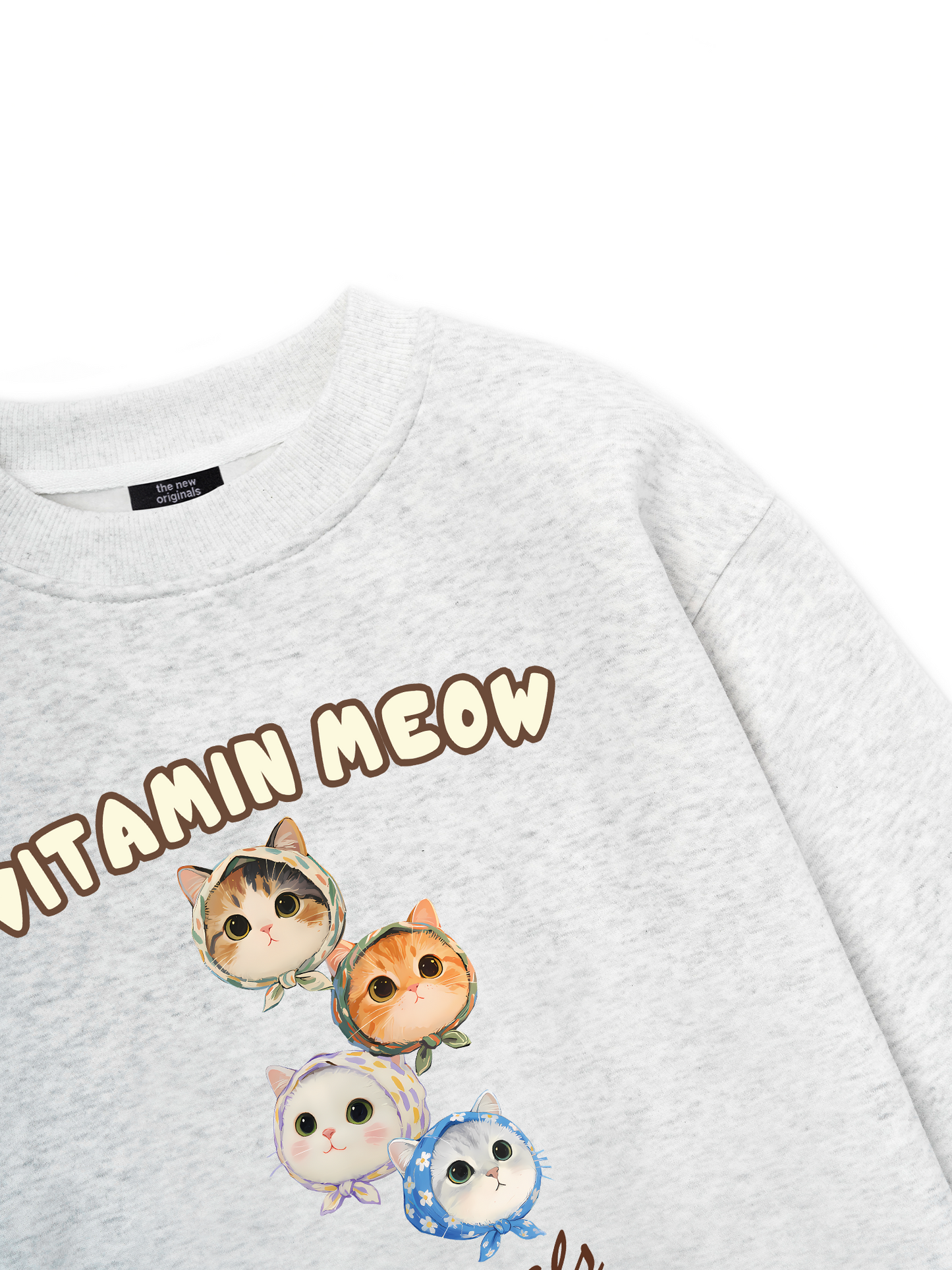 Four Cat Vitamin Meow Sweater
