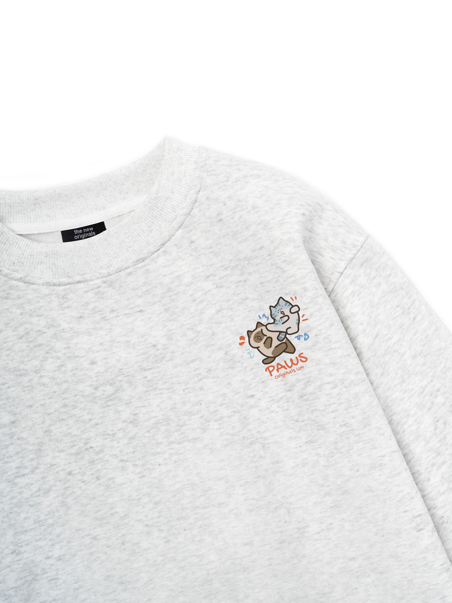 Paws Luv Cat Couple Sweater