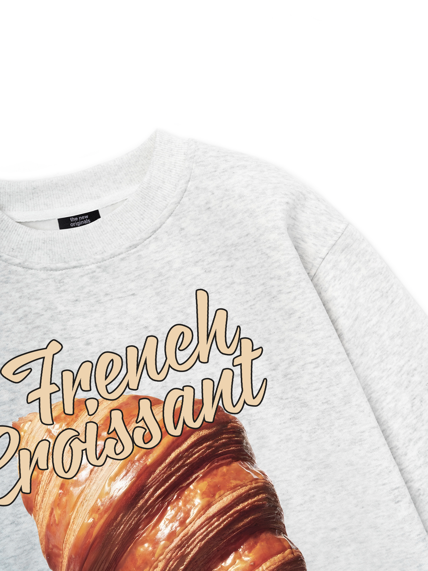 Foody French Croissant Sweater