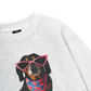 Animal Pink Glasses Sweater