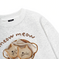 Sweet Pastry Meow Meow Bead Sweater