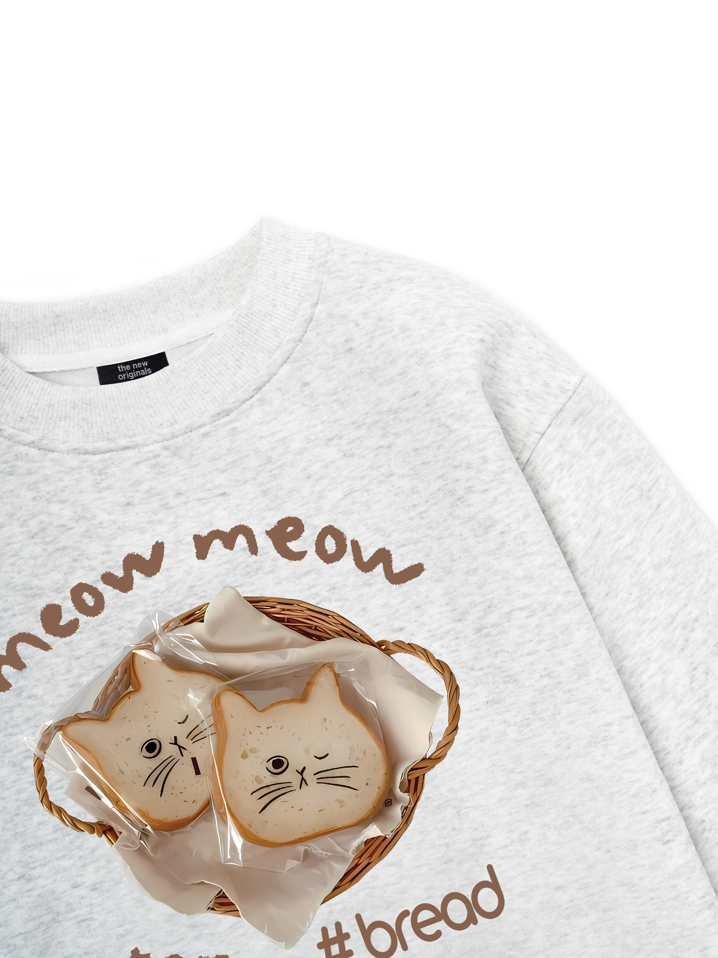 Sweet Pastry Meow Meow Bead Sweater