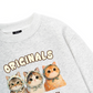 Cute Three Cat Vitamin Meow Sweater