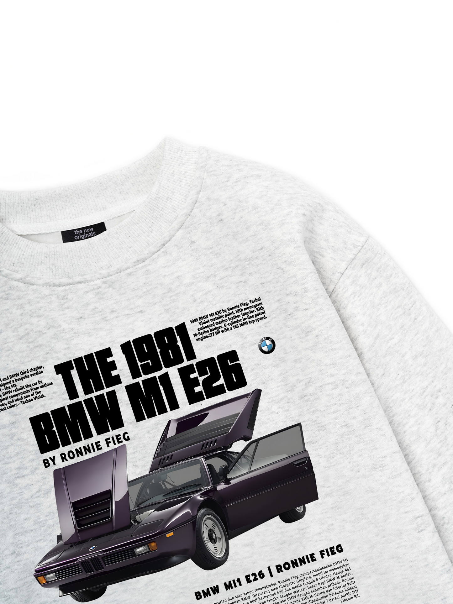 CAR The 1981 BMW M1 E26 Sweater