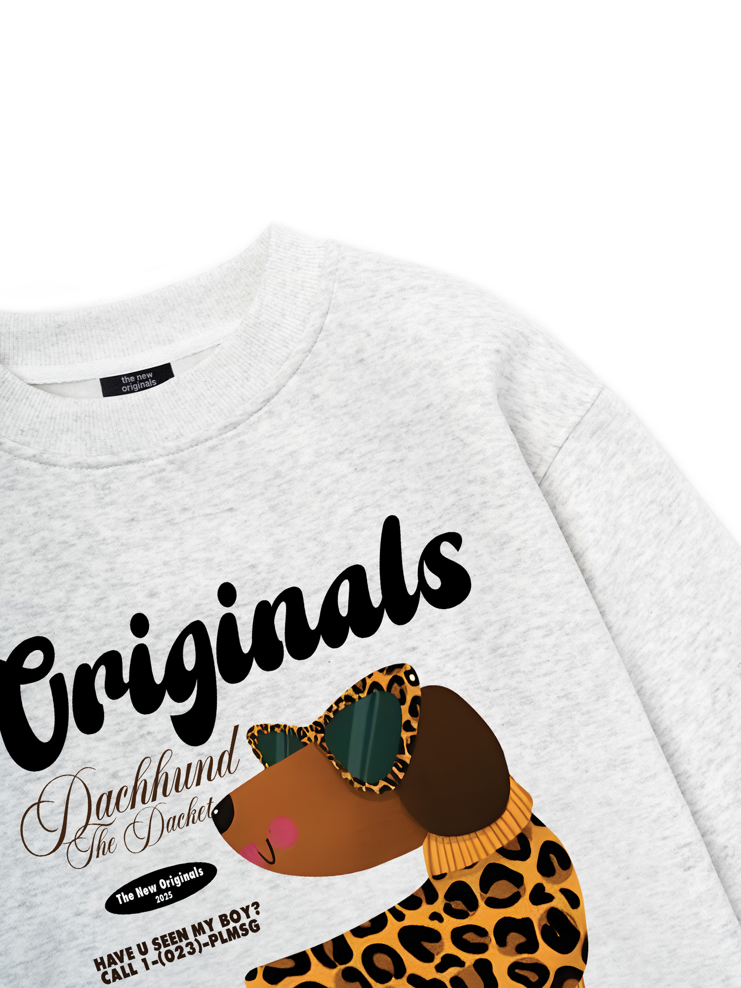 Leopard Dachshund Sweater