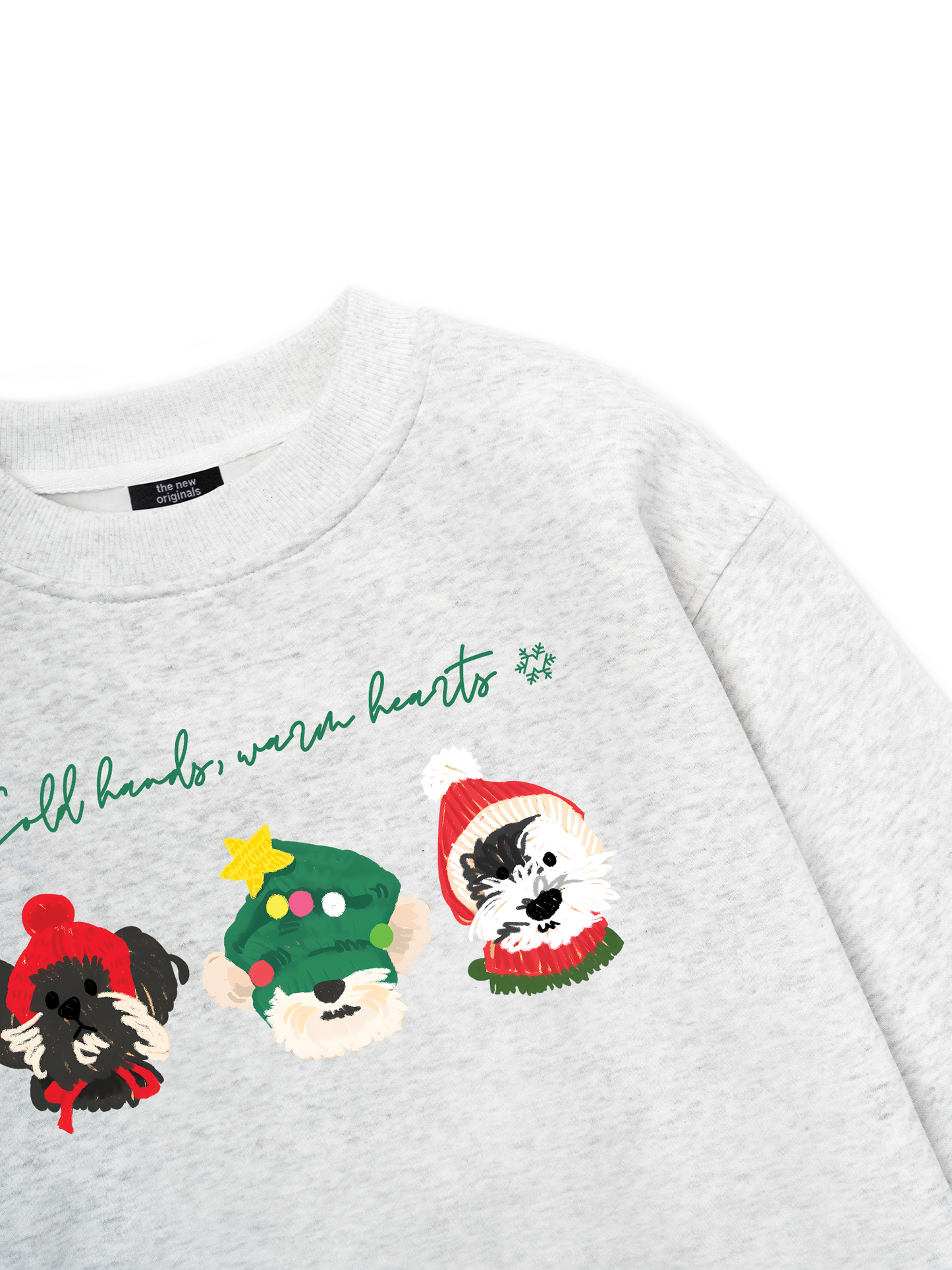 Animal Mood Cold Hand Warrm Heart Sweater