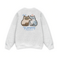 Yummy Luv Cat Couple Sweater