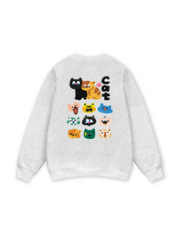 Side by Meow Sweater