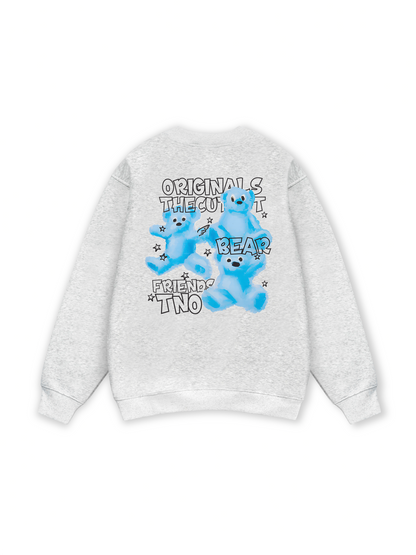 Crayon Three Bear Artwork Sweater