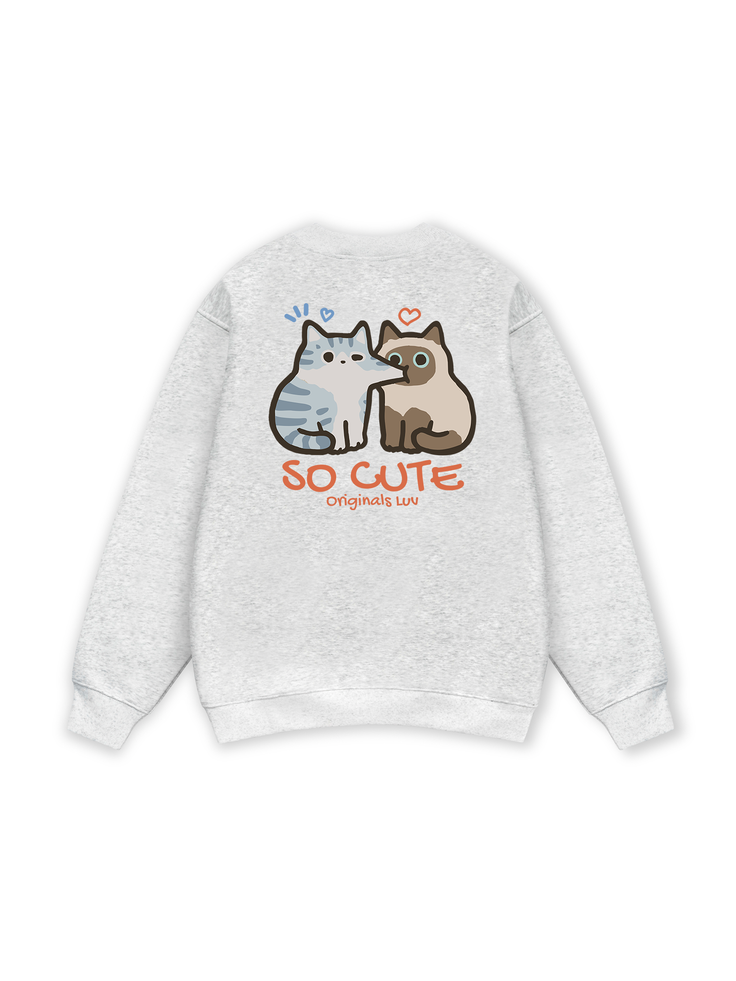 So Cute Cat Couple Sweater