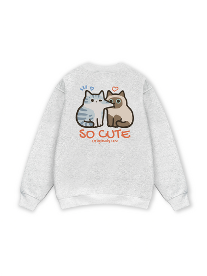 So Cute Cat Couple Sweater