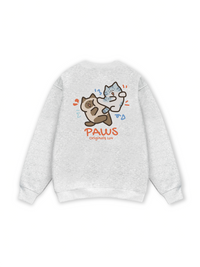 Paws Luv Cat Couple Sweater