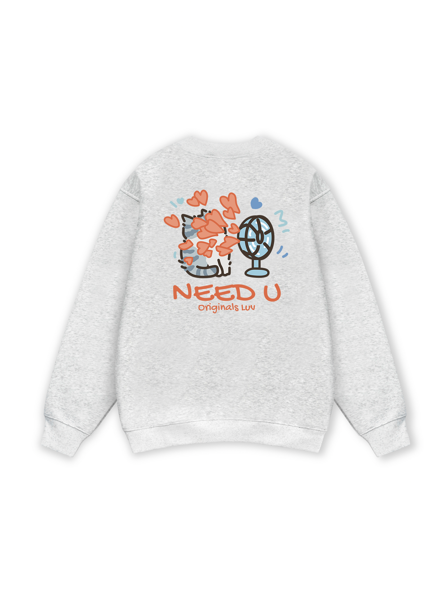 Need You Cat Couple Sweater