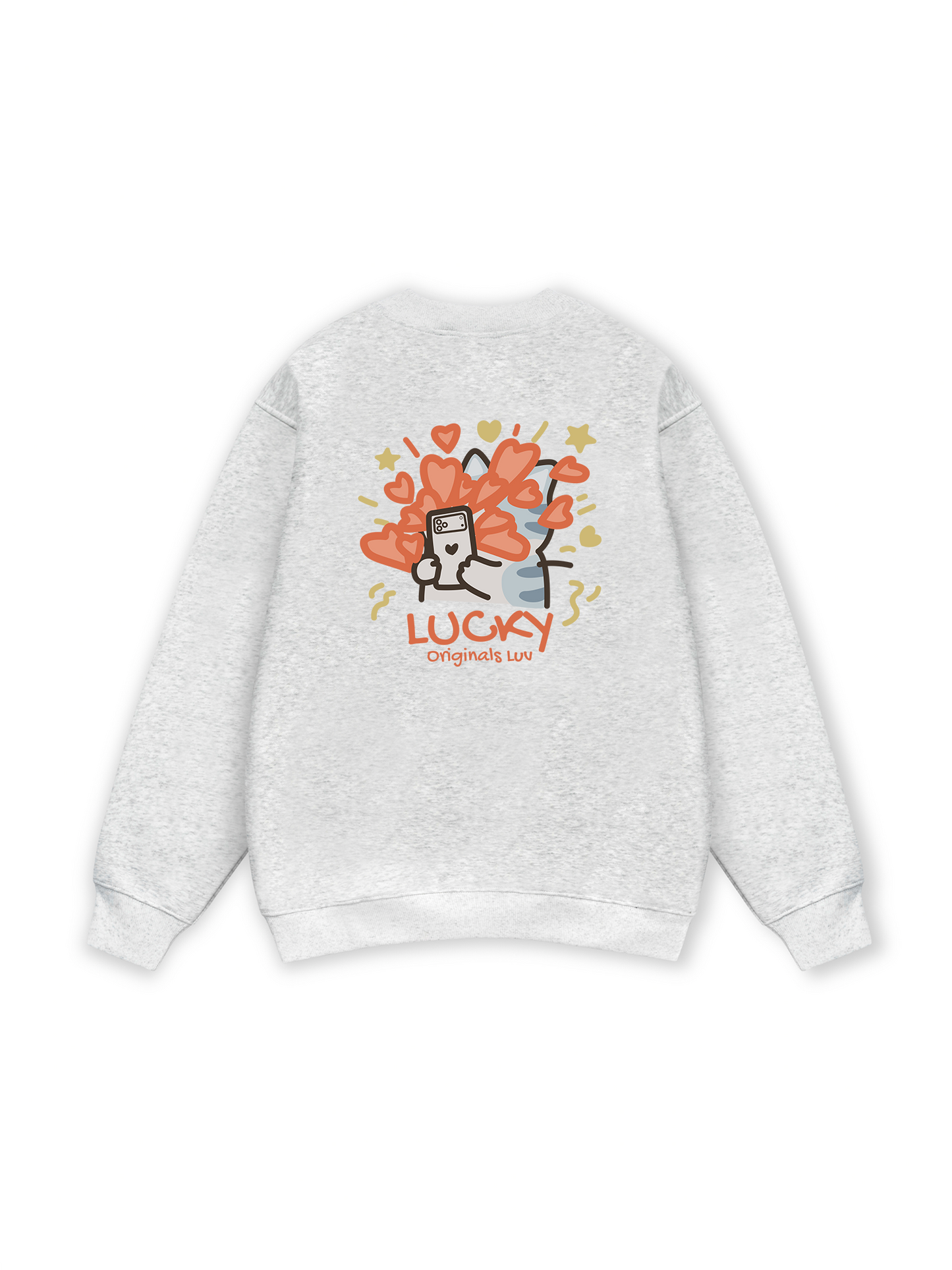 Lucky Luv Cat Couple Sweater