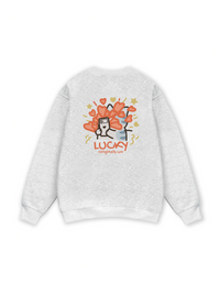 Lucky Luv Cat Couple Sweater