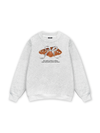 Sweet Pastry Silver Bow  Sweater