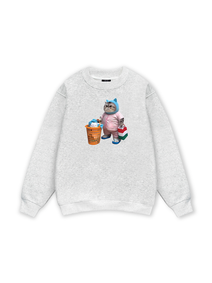 Animal Mood Mommy Meow Sweater