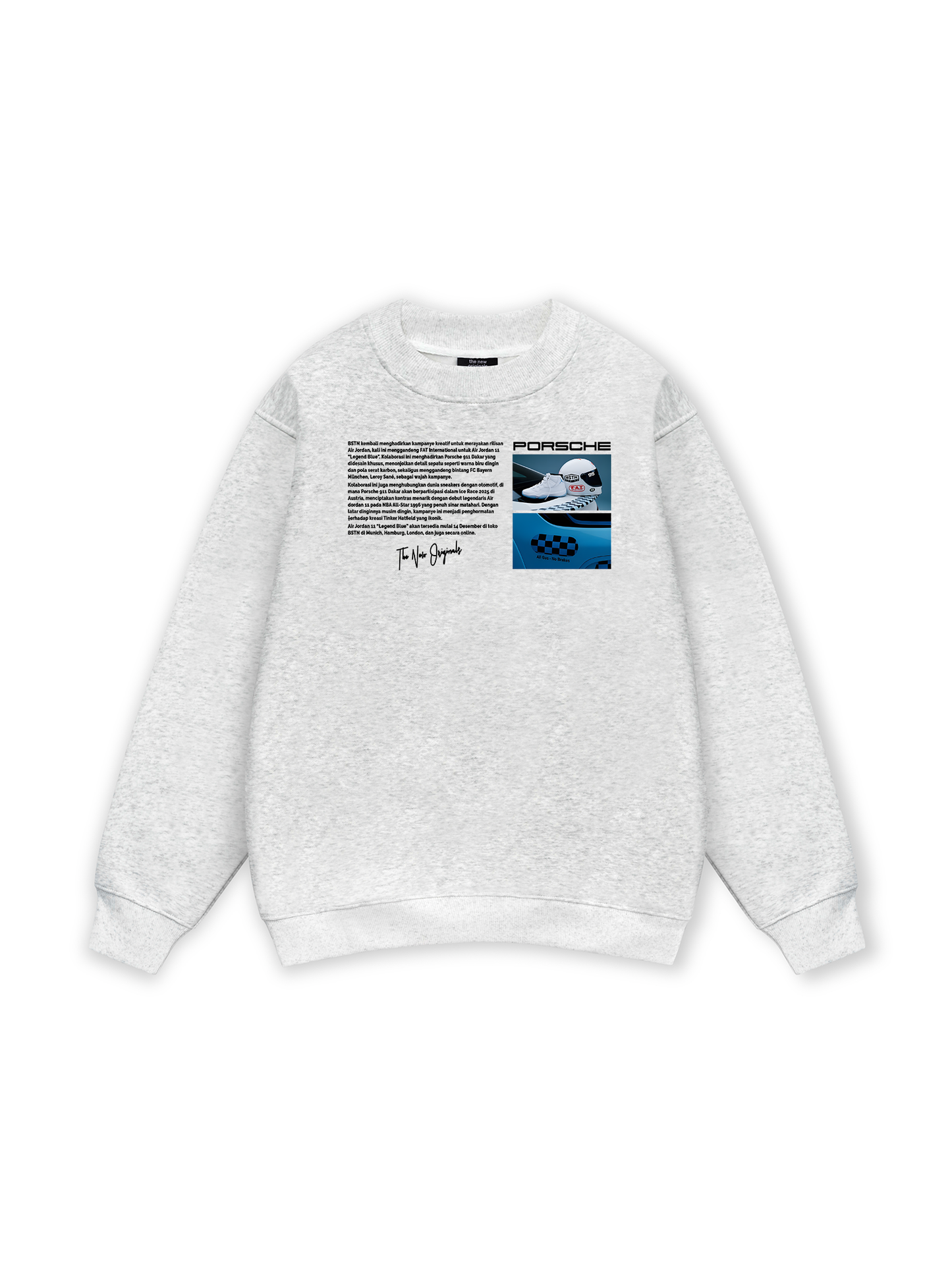 CAR Porsche 911 Blue Legend Sweater