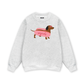 Pink Dachshund Sweater