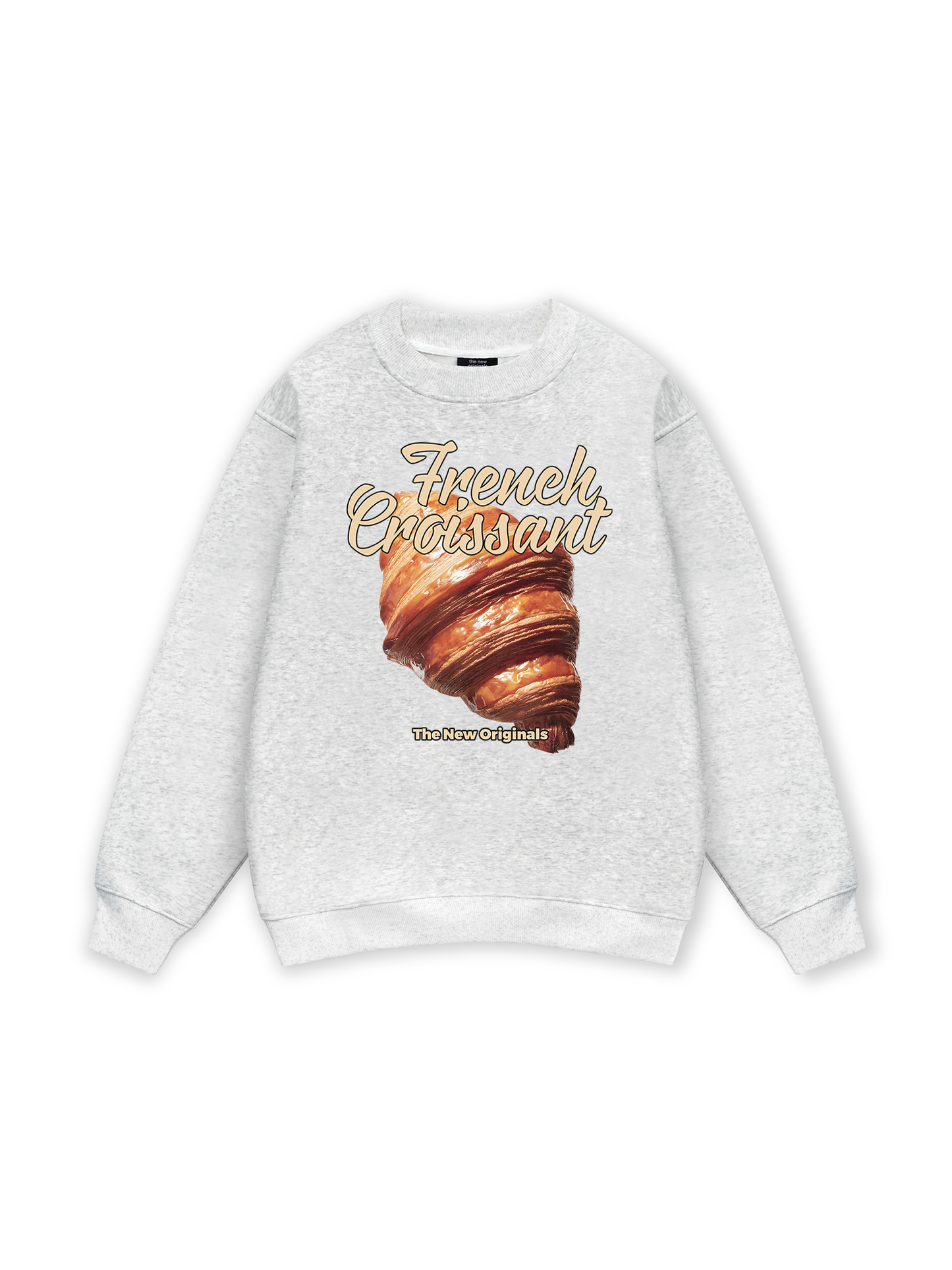 Foody French Croissant Sweater