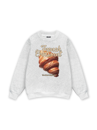 Foody French Croissant Sweater