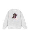 Animal Pink Glasses Sweater
