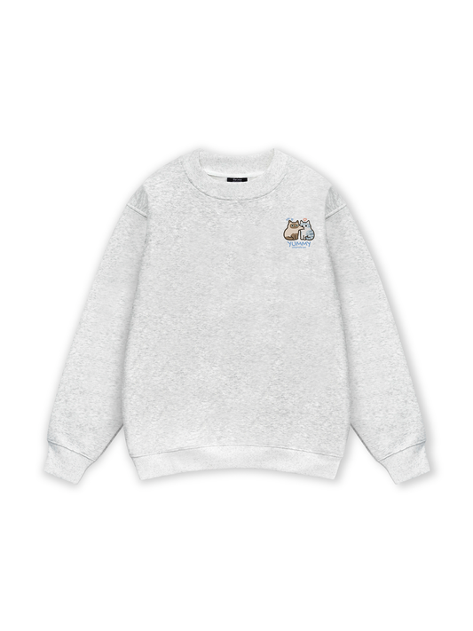 Yummy Luv Cat Couple Sweater