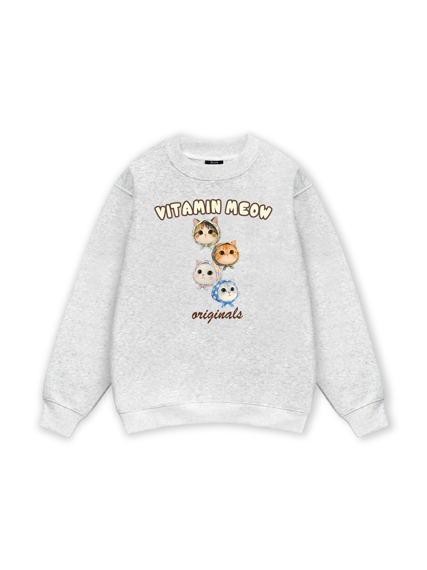 Four Cat Vitamin Meow Sweater