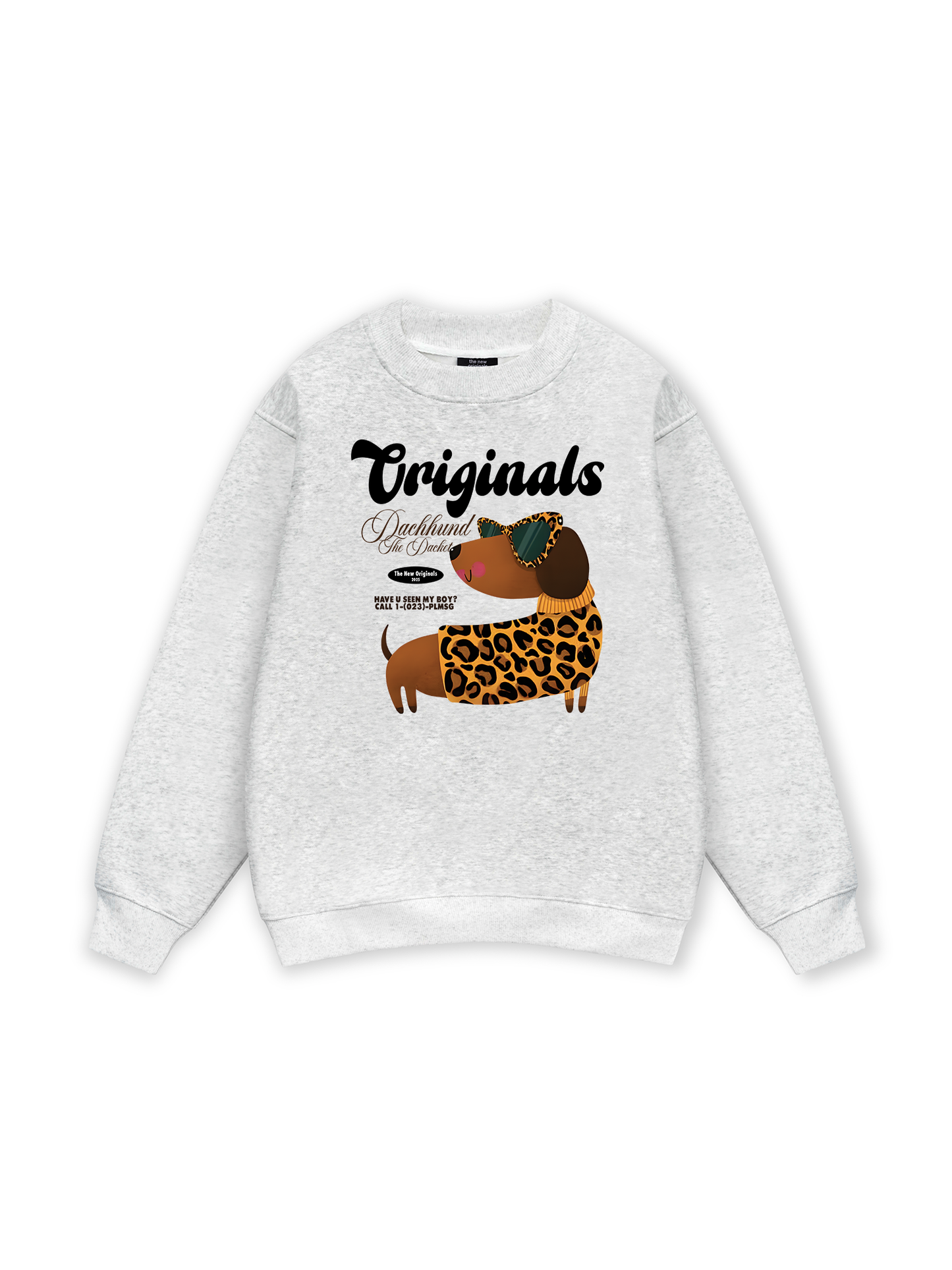 Leopard Dachshund Sweater