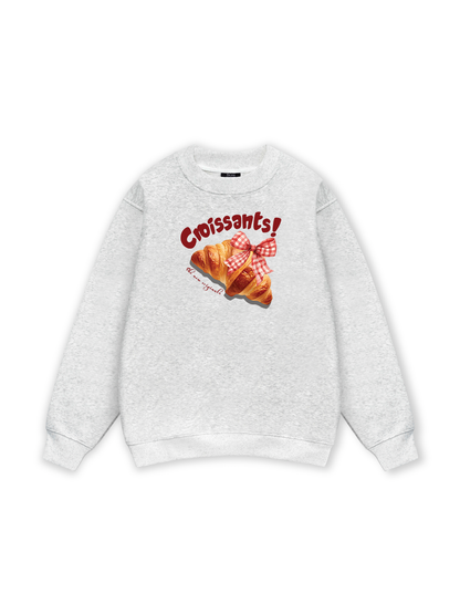 Sweet Pastry Red Bơ Croissant Sweater