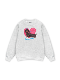 Animal Mood love my sausage Sweater