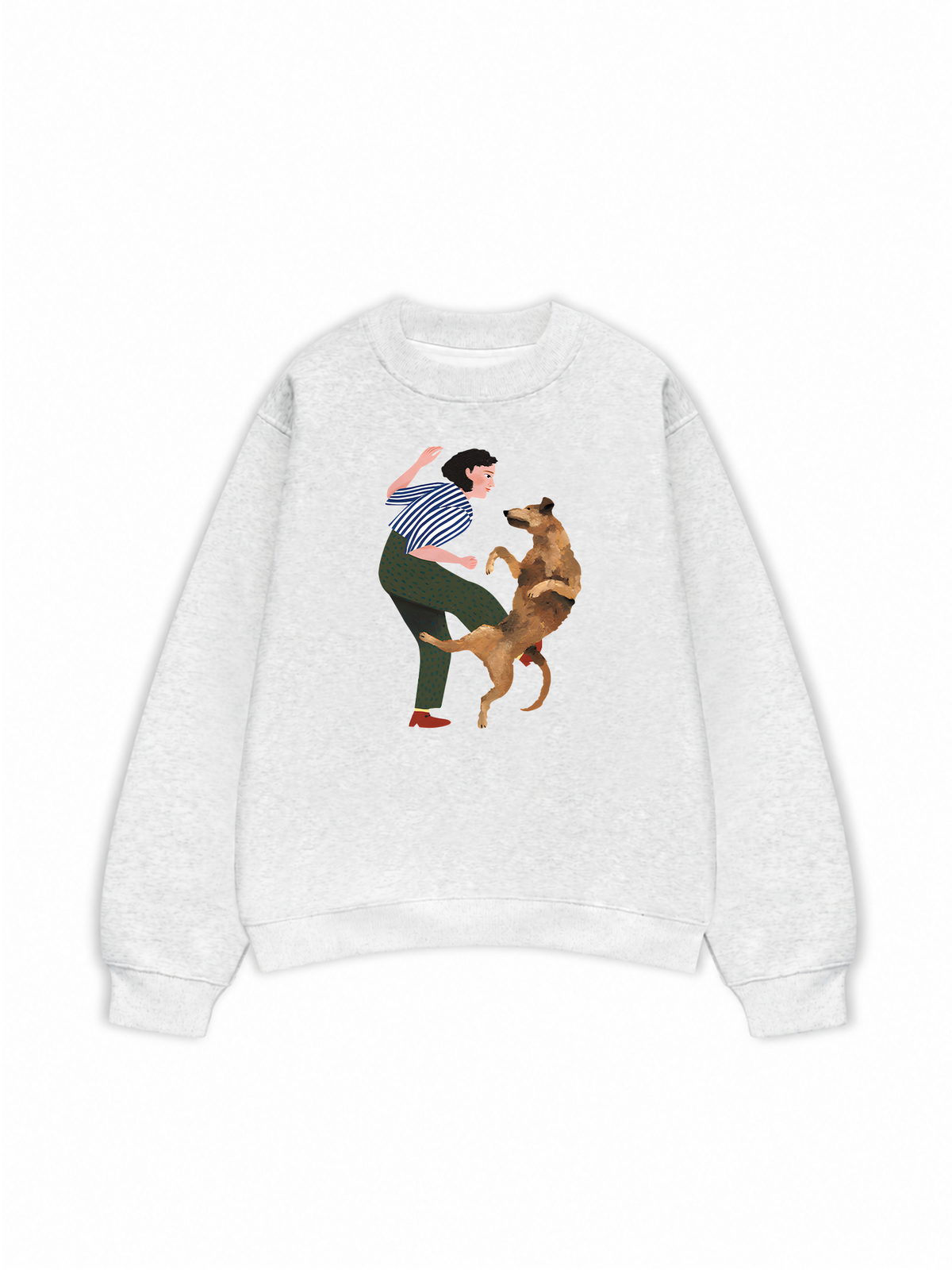 Áo Sweater Nỉ Hai Da Dancing