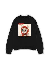 Áo Sweater Nỉ Hai Da Muse cat